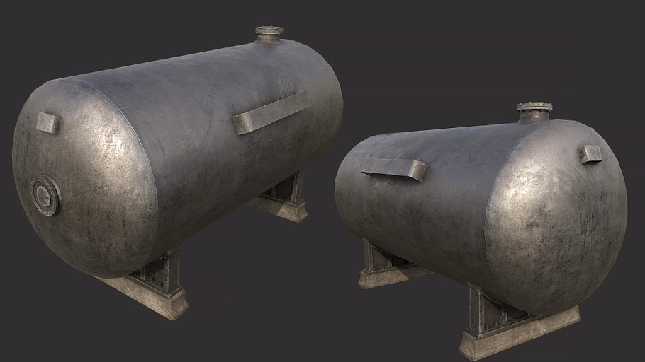 Gas Tank PBR in Urban - product preview 2