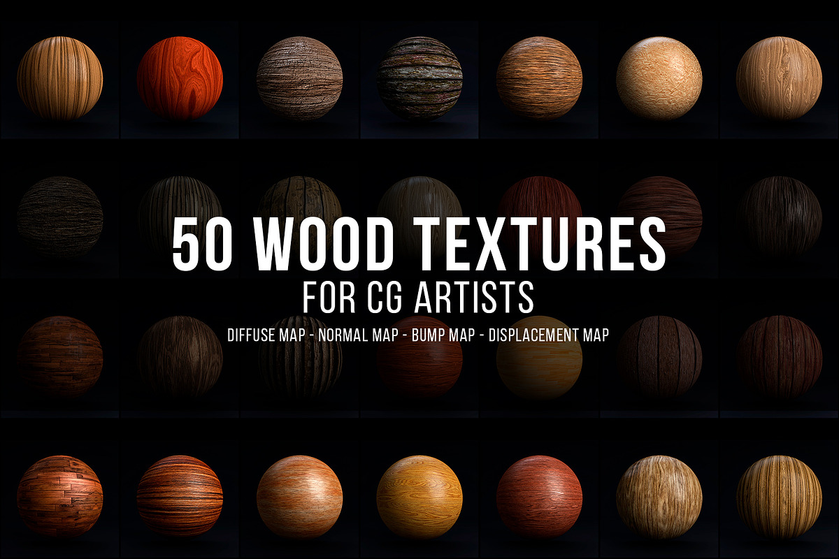 50 Seamless Wood Textures in Textures - product preview 8