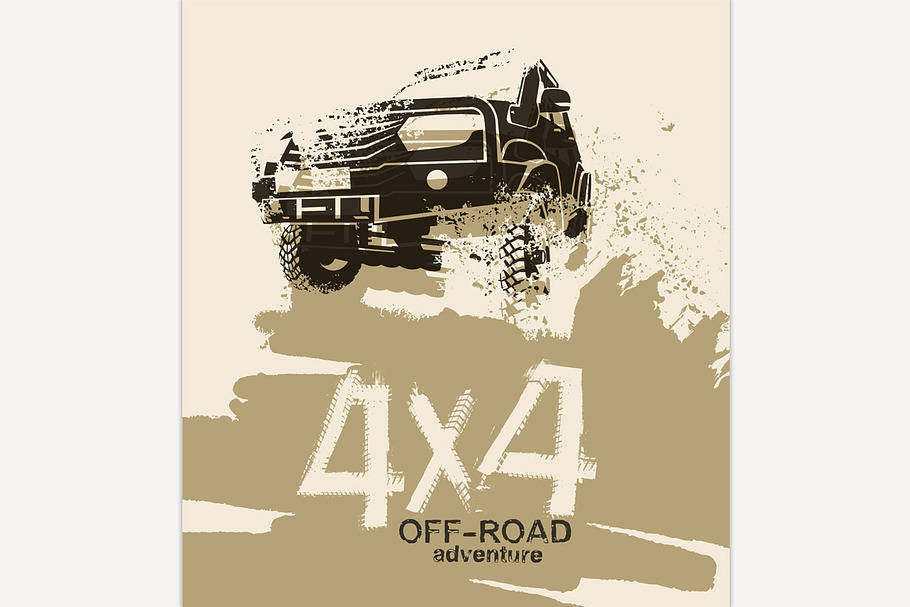 Off Road Quotes in Illustrations - product preview 8