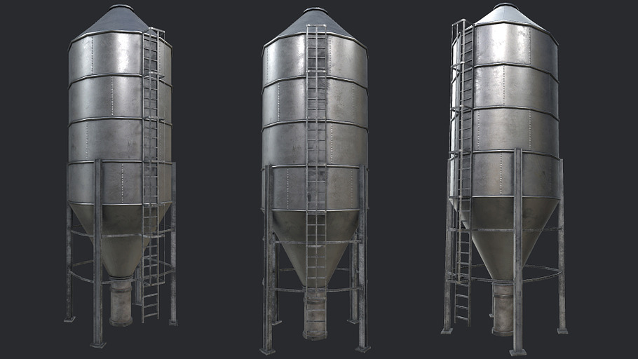 Industrial Structures PBR Collection in Architecture - product preview 5