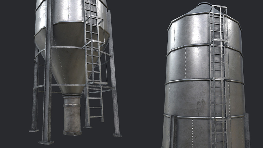 Industrial Structures PBR Collection in Architecture - product preview 6