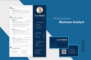Editable CV for Business Analyst