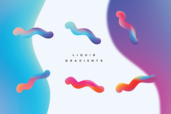 Liquid Gradients Collection in Textures - product preview 10