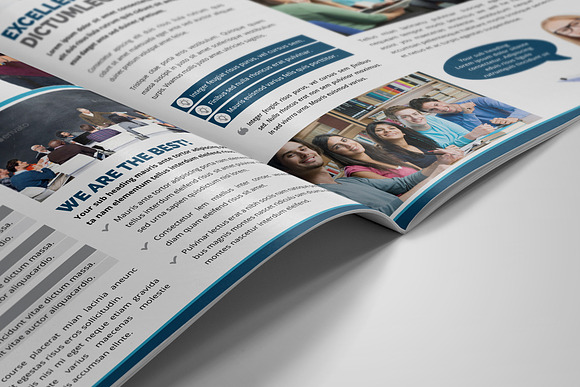 Education Bifold Trifold Brochure in Brochure Templates - product preview 3