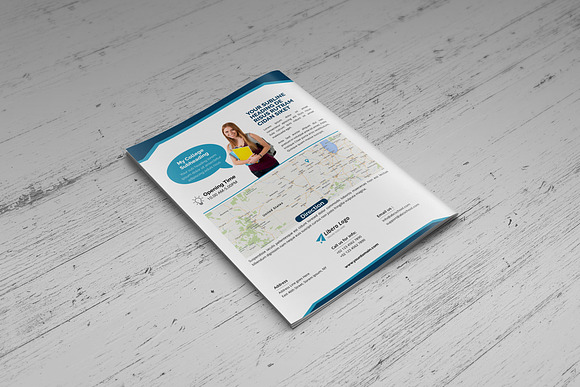 Education Bifold Trifold Brochure in Brochure Templates - product preview 4