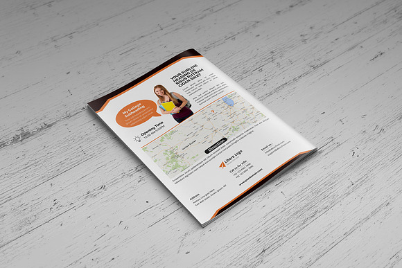 Education Bifold Trifold Brochure in Brochure Templates - product preview 12