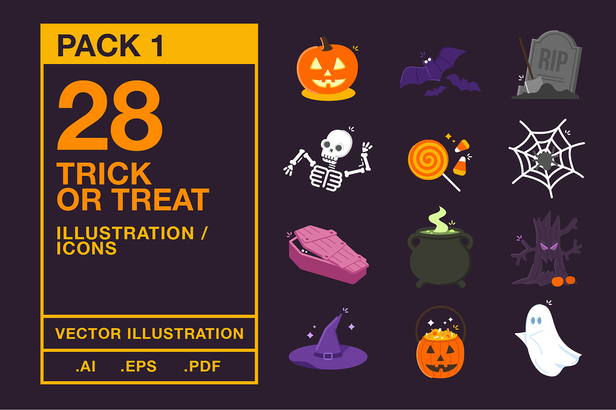 Halloween Icons #1 in Graphics - product preview 8