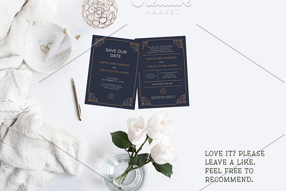 Framed Wedding Suite in Wedding Templates - product preview 1