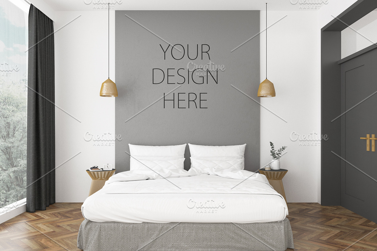 Interior mockup artwork background in Print Mockups - product preview 8
