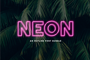 Neon - An Outline Font Bundle