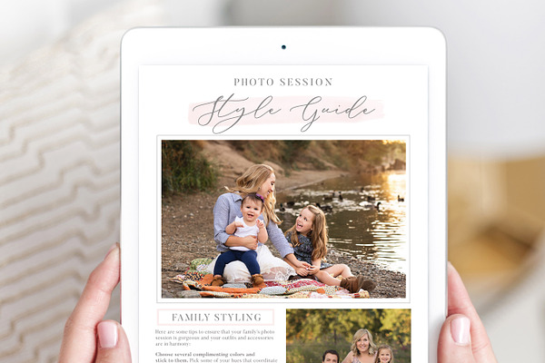 Photography Style Guide Template