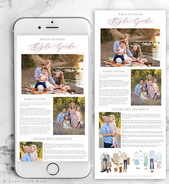 Photography Style Guide Template in Mailchimp Templates - product preview 2