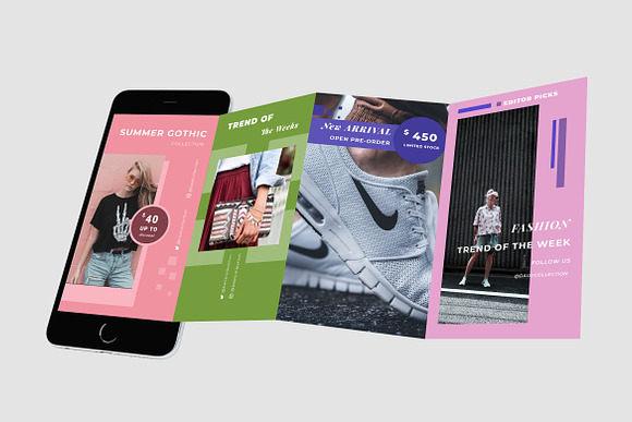Fashion Instagram Stories in Instagram Templates - product preview 3