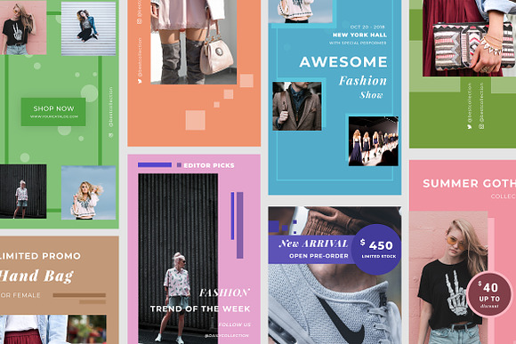 Fashion Instagram Stories in Instagram Templates - product preview 4