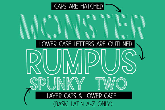 New!! Monster Rumpus Font in Fonts - product preview 4