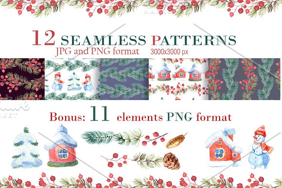 Christmas Tale + Bonus in Patterns - product preview 3