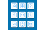 Mobile Phones Icons Collection