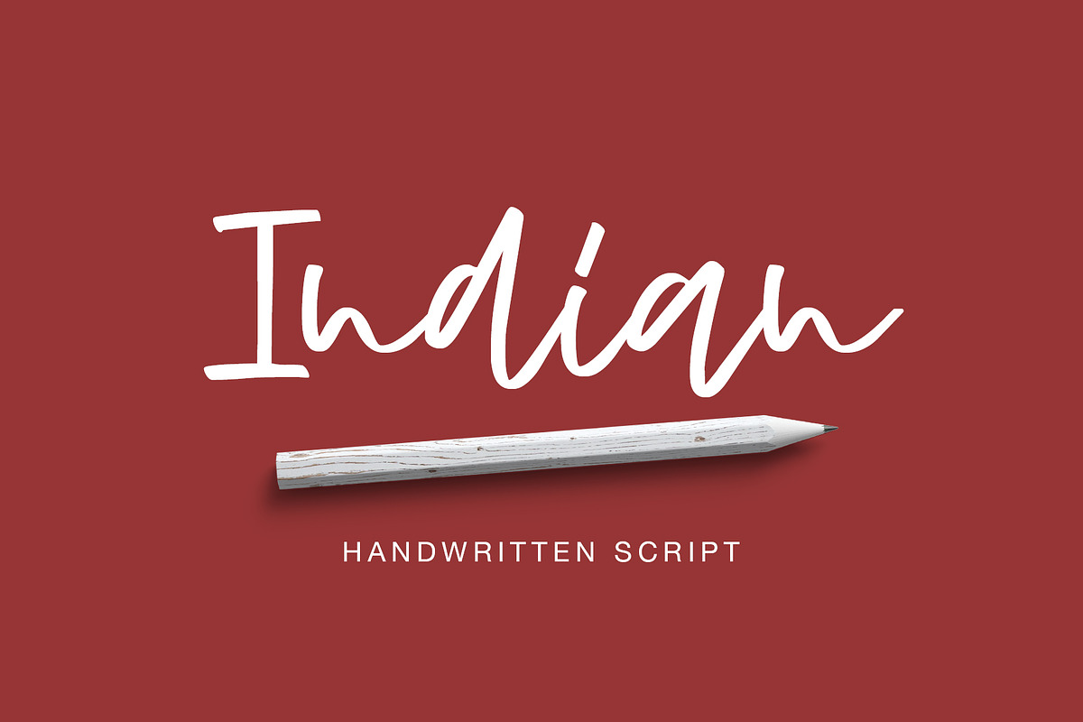 Indian in Script Fonts - product preview 8
