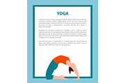 Yoga and Informational Text Vector
