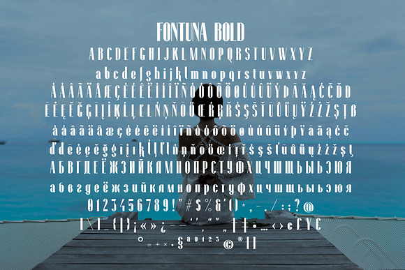 Fontuna Bold in Bold Fonts - product preview 3