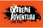 Extreme Adventure Lettering