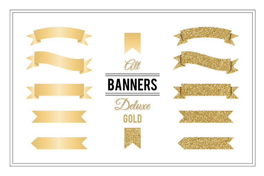 Banners Deluxe - Gold
