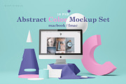 Abstract Color Mockup Set