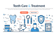Web site header - Teeth Care and