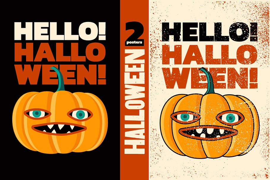 Hello, Halloween! Vintage posters.