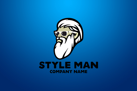 Style Man Logo in Logo Templates - product preview 2