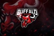 Buffalo Team - Mascot & Esport Logo