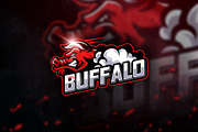 Buffalo - Mascot & Esport Logo