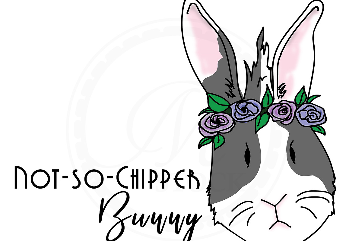 No-So-Chipper Bunny in Illustrations - product preview 8