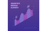 Isometric chart showing statistics