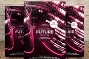 Electro Future Concert Flyer