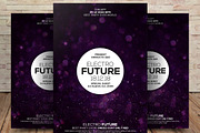 Electro Future Concert Dj Flyer