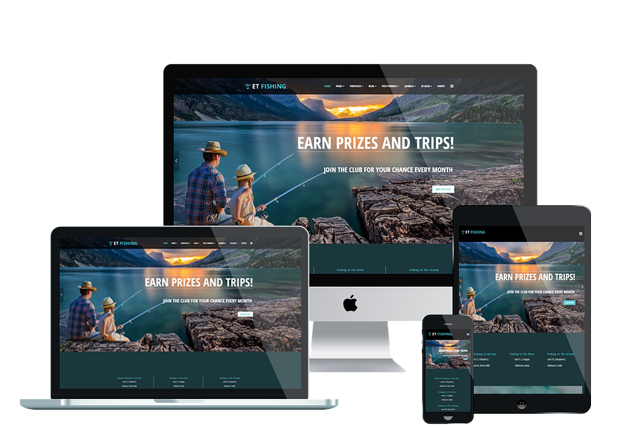 ET Fishing – Fishing WordPress Theme