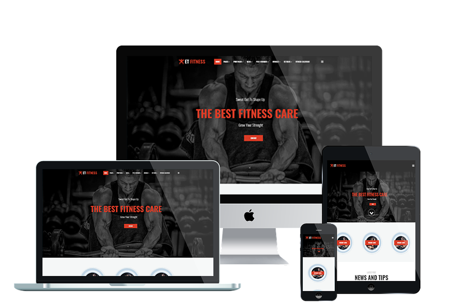 ET Fitness – Gym WordPress theme in WordPress Business Themes - product preview 8