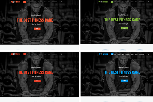 ET Fitness – Gym WordPress theme in WordPress Business Themes - product preview 1