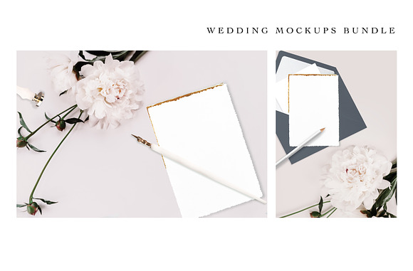 PEONIES VINTAGE. MOCKUPS. in Product Mockups - product preview 3