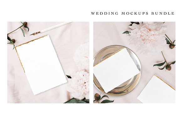 PEONIES VINTAGE. MOCKUPS. in Product Mockups - product preview 4