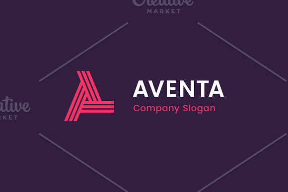 Aventa - Letter A Logo in Logo Templates - product preview 3