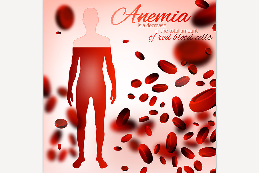 Anemia and Hemophilia Background in Illustrations - product preview 8