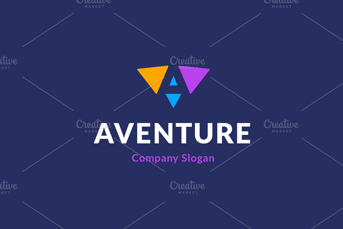 Aventure - Letter A Logo in Logo Templates - product preview 8