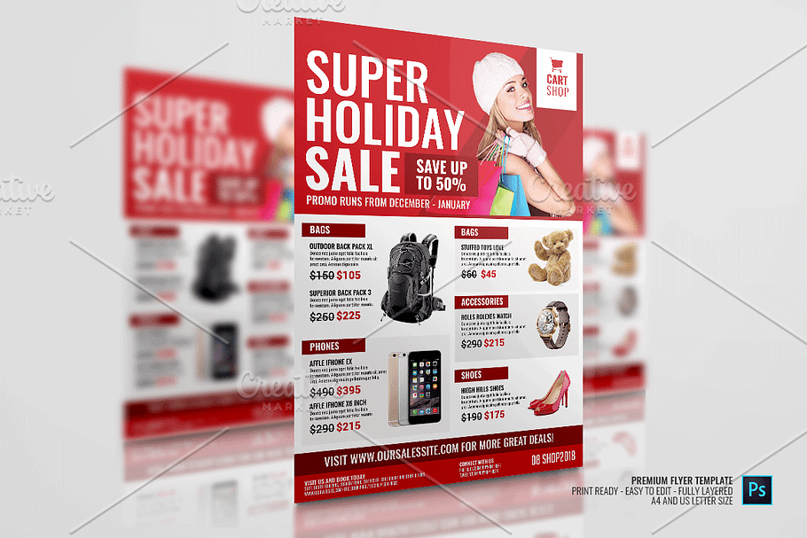 Product Sale Promotional Flyer