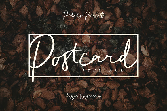 Postcard Script in Script Fonts - product preview 1