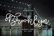 Brooklyn script font