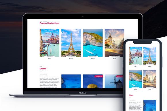 Cousteau Pro-Travel WordPress theme in WordPress Business Themes - product preview 1