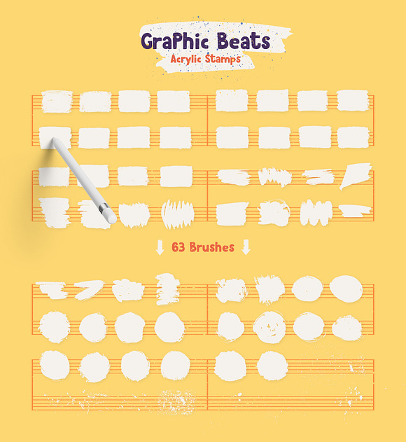 Graphic Beats Procreate Brushes in Add-Ons - product preview 2