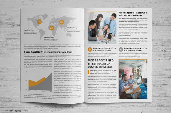 Newsletter Design v5 in Brochure Templates - product preview 2